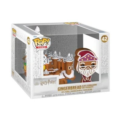 Imagen de Funko Pop! Town: HP GB Albus Dumbledore &amp; Hogwarts Harry Potter Figura de Vinilo Coleccionable Idea Regalo Mercancia Oficial Juguetes para Niños y Adultos Movies Fans