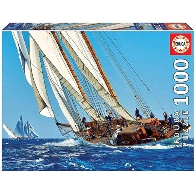 Imagen de Educa Puzzle de 1000 Piezas para Adultos Velero. Incluye Pegamento Fix Puzzle. A Partir 14 años (18490)
