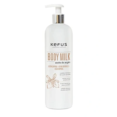 Imagen de Locion Corporal Body Milk Aceite de Argan Kefus 500 ml.