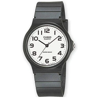 Imagen de Casio Reloj Analógico para Hombre de Cuarzo con Correa en Resina MQ 24 7B2LEG