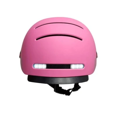 Imagen de Livall Casco Inteligente BH51MNEO Bicicleta Urbano Luces Intermitentes y Sistema SOS Certificación CEConexión Bluetooth de Navegación (L (57 61cms), Rosa)