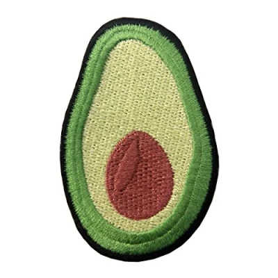 Imagen de Parche termoadhesivo para la ropa, diseño de Aguacate