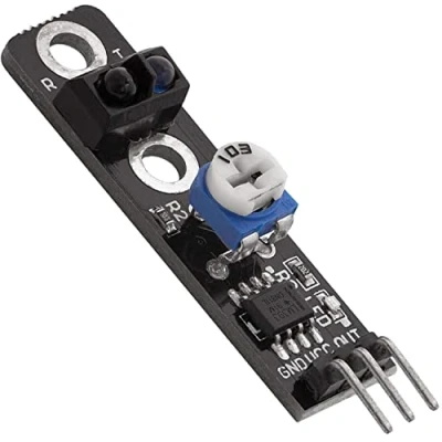 Imagen de AZDelivery KY 033 Modulo para Evitar Obstáculos con Seguidor de Líneas Infrarrojas TCRT5000 Compatible Arduino E Book Incluido!