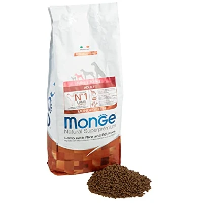 Imagen de MONGE NATURAL SUPERPREMIUM Perro Mini Cordero Pienso para perros