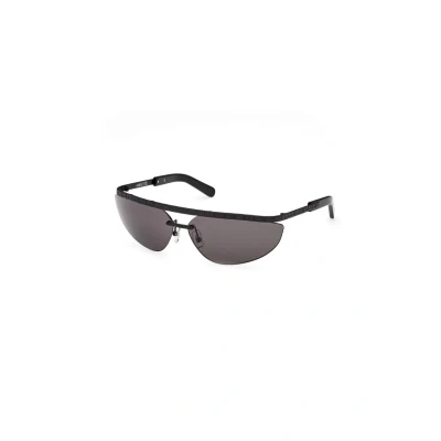 Imagen de GCDS Gafas de sol Matte black smoke, Talla: 71, smoke