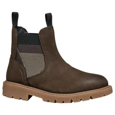 Imagen de Geox Shaylax Unisex Botines para niños, Talla: 29, Coffee Zapatos