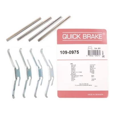 Imagen de QUICK BRAKE 109 0975 Kit de accesorios, pastillas frenos OPEL: Kadett E CC, Corsa A Omega Berlina