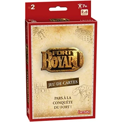 Imagen de Lansay Fort Boyard Juego de Cartas Desde 7 años Reflexión Entre Amigos o Familiares 2 a 6 Jugadores Versión Francesa