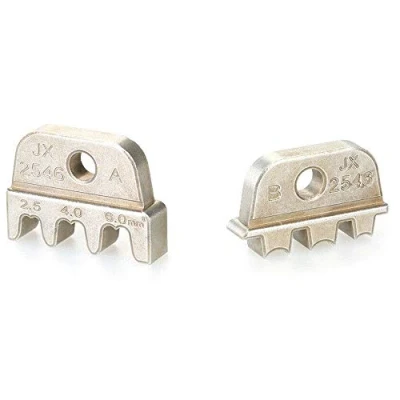 Imagen de Mandíbulas 14 10AWG 2.5 6.0mm², mandíbula de crimpadora aislada, terminal desnuda para alicates crimpado