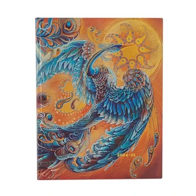 Imagen de Skybird (Birds of Happiness) Ultra 18 month Vertical Softcover Flexi Dayplanner 2025 (Elastic Band Closure) (Bird
