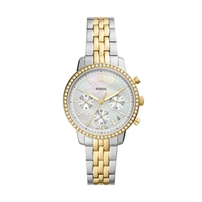 Imagen de Fossil Neutra Cronógrafo silvercoloured, Mujer, Talla: One Size, Silver coloured