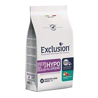 Imagen de Exclusion Diet Hypoallergenic Medium/Large Breed ciervo y patatas 12 kg