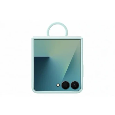 Imagen de Funda Samsung, Para Samsung Galaxy Z Flip7, De Silicona con anillo, Menta