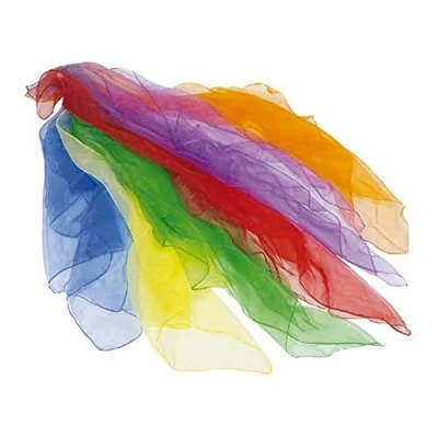 Imagen de Nylon scarves for juggling (accesorio de disfraz) [Importado] , color/modelo surtido