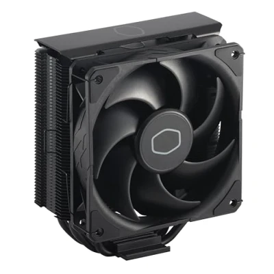 Imagen de Cooler Master Hyper 212 Black Edition Silencioso, Elegante y Preciso, 4 Tubos de Calor Contacto Directo Continuo con Aletas, Ventilador Silencio FP120