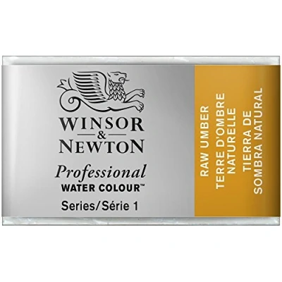 Imagen de Winsor &amp; Newton Acuarela Profesional Pintura De Acuarela, Alta Luminosidad, Resistente a la Luz, Calidad Archivo, Godet, Color Tierra Sombra Natural