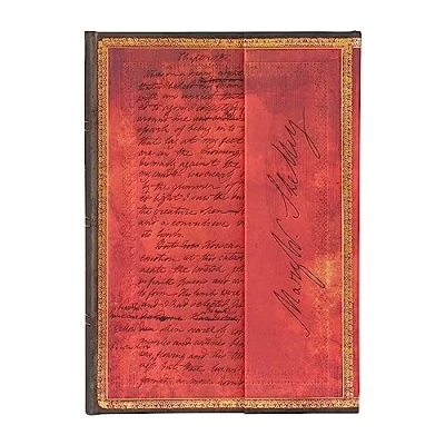 Imagen de Mary Shelley, Frankenstein (Embellished Manuscripts Collection) Midi Lined Hardback Journal (Wrap Closure)
