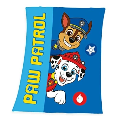 Imagen de Herding Manta Polar (130 x 170 cm, 100% poliéster), diseño de la Patrulla Canina