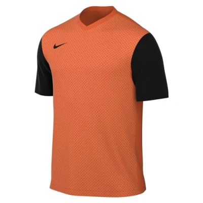 Imagen de Nike M NK DF Tiempo Prem II JSY SS T Shirt, Safety Orange/Black/Black, S para Hombre