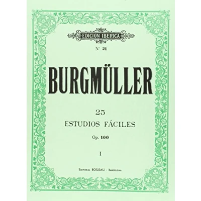 Imagen de 25 Estudios fáciles, op. 100