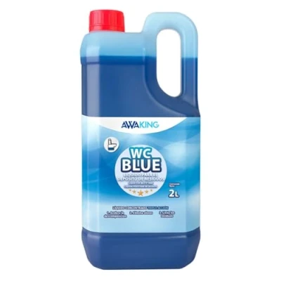 Imagen de PLANTAWA Liquido WC Quimico Portatil, Blue 2L, Autocaravanas,Liquido Baño Portatil Camping,Camper,Potti,Aditivo Aguas Negras Autocaravanas,Depósito Residuos