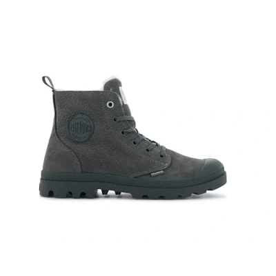 Imagen de Palladium Pampa HI ZIP Botines con cordones, Mujer, Talla: 36, Cloudburst/charcoal grey Zapatos