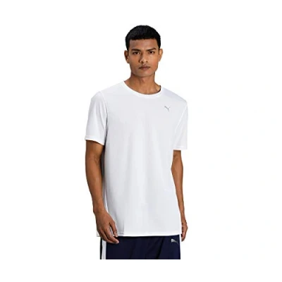 Imagen de Puma Performance TEE Camiseta deportiva, Hombre, Talla: Large, White