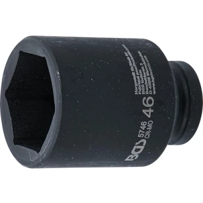 Imagen de BGS 5746 Llaves de vaso impacto hexagonal, largo entrada 20 mm (3/4&quot;) 46