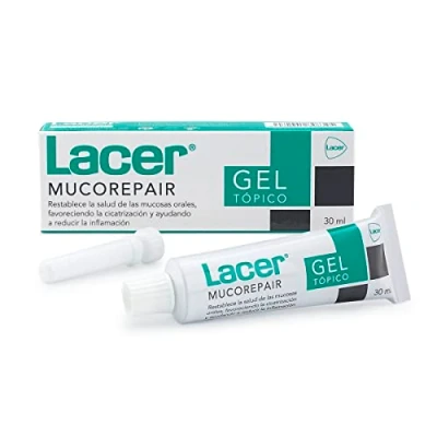Imagen de MUCOREPAIR Gel Tópico 30 ml, Ayuda en la Regeneración de Tejidos Orales, Favorece Cicatrización, Ideal Post Cirugía Odontológica, Contiene Completa Combinación Activos