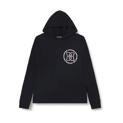 Imagen de Tommy Hilfiger Roundel Hoody Sudadera, Hombre, Talla: 3XL, Desert sky