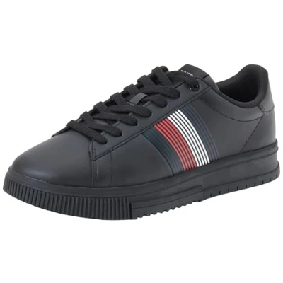Imagen de Tommy Hilfiger Supercup Seasonal Zapatillas, Hombre, Talla: 40, Black Zapatos