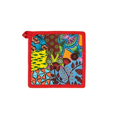 Imagen de Excelsa Afrika Presina de Cocina, 20 x 20, Forro 100% algodón, Relleno poliéster