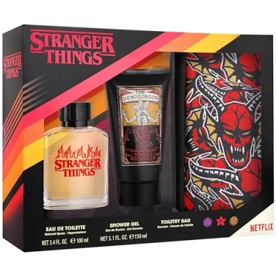 Imagen de Stranger Things Estuche con EDT 100 ml, Gel de Ducha 150 ml y Neceser