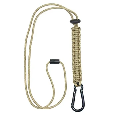 Imagen de Mil Tec Cordón de Paracord con mosquetón., Marrón, talla única