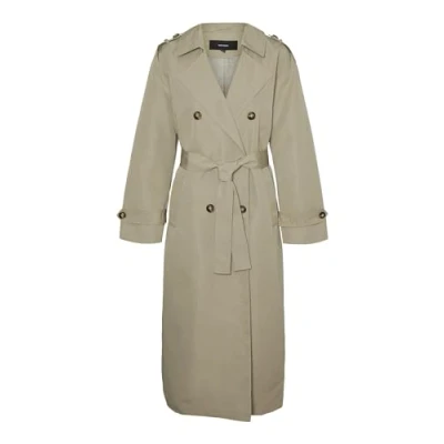 Imagen de VERO MODA Gabardina Larga Vmchloe, Laurel Oak, L para Mujer