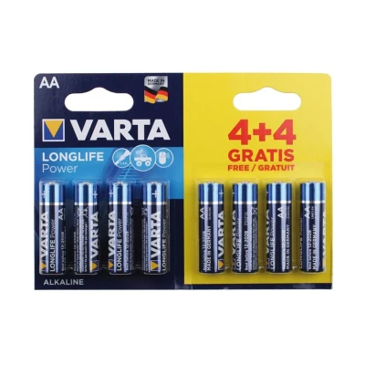 Imagen de Varta high energy lr6 mn1500 aa bl. 4+4 gratis 4906121448