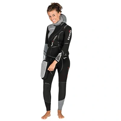 Imagen de Mares Flexa Z Therm She Dives Traje de Neopreno, Mujeres, Negro, S