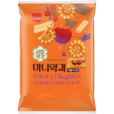 Imagen de SAMLIP Pastelito dulce al estilo coreano, con sabor a manzana y canela 1 x 200 g