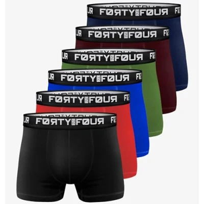 Imagen de MERISH Calzoncillos tipo bóxer para hombre, paquete de 6, 10 unidades y 15 unidades, S 5XL, ropa interior 706d Juego 6 Multicolor, XL