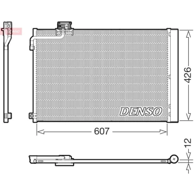 Imagen de Condensador, aire acondicionado DENSO DCN17064