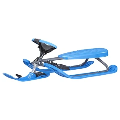 Imagen de STIGA Snowracer Curve Trineo para niños a Partir de 7 años, Color Azul
