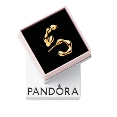 Imagen de Pandora Essence Mujeres Criollos Baño de oro 14 quilates 263269C00