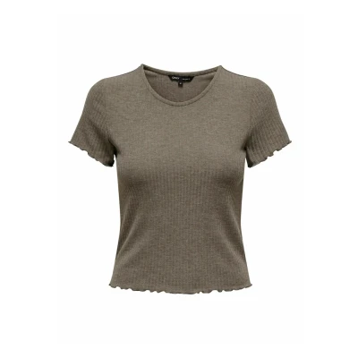 Imagen de ONLY Onlemma Camiseta básica, Mujer, Talla: XL, Brown