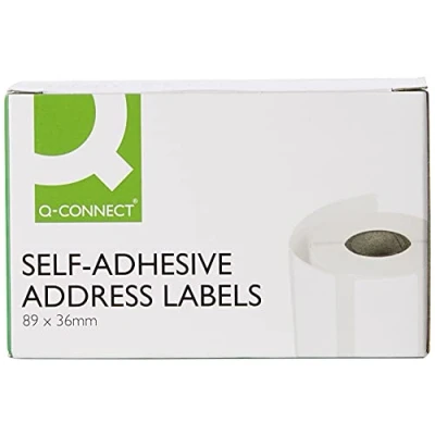 Imagen de Best Price Square Address Labels 89X36MM (PK250) KF26073 by Q Connect