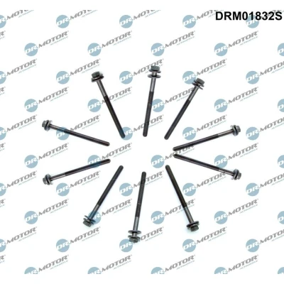 Imagen de DR.MOTOR AUTOMOTIVE DRM01832S Juego de Tornillos Culata Hexágono exterior 10 FORD: Transit Custom V362 Furgón, Ranger Mk3, Focus Mk4 Hatchback