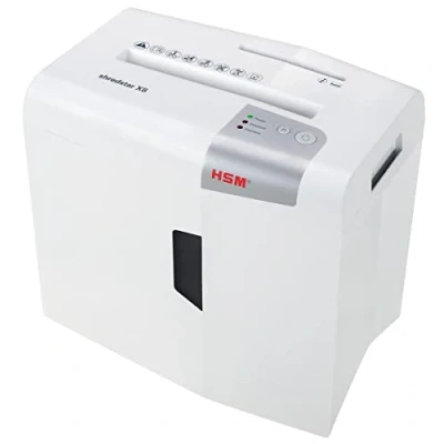 Imagen de HSM Shredstar X8 Destructora de documentos, 4.5 x 30 mm, color blanco plata