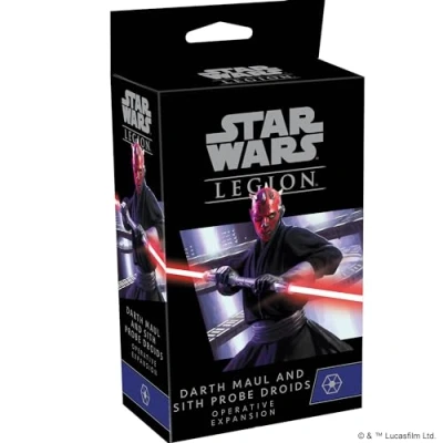 Imagen de Atomic Mass Games, Star Wars Legion: Separatist Alliance Expansions: Darth Maul and Sith Probe Droids Operative, Unit Expansion, Miniatures Game, Ages 14+, 2 Players, 90 Minutes Playing Time