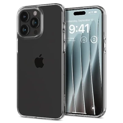 Imagen de Spigen Liquid Crystal TPU Back Cover Transparente Apple iPhone 15 Pro