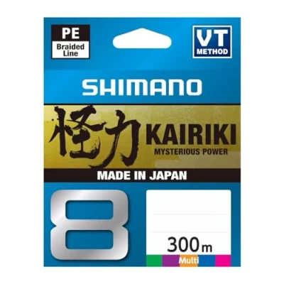Imagen de Line Kairiki 8, 300 m, 0,28 mm, 29,3 kg, Multi C