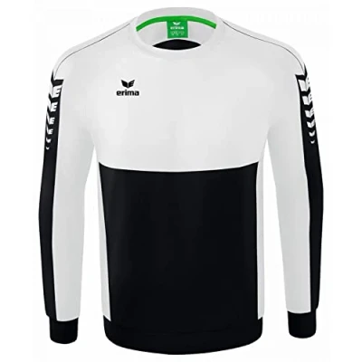 Imagen de ERIMA Niños Six Wings Sudadera, Negro, 140